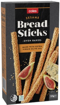 Coles+Sesame+Bread+Sticks+125g