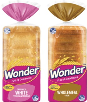 Wonder+White+Bread+680g-700g