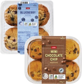 Coles+Muffins+4+Pack+420g+or+9+Pack+315g