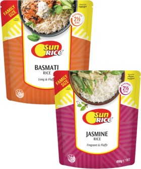 Sunrice+Microwave+Rice+Pouch+450g