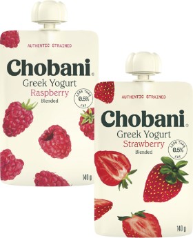 Chobani+Greek+Yogurt+Pouch+140g
