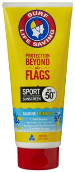 Surf+Life+Saving+Sport+Sunscreen+Lotion+SPF50%2B+200mL%5E