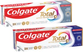 Colgate+Total+Active+Prevention+Deep+Clean+or+Whitening+Toothpaste+115g