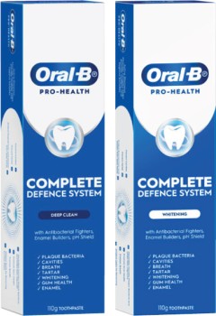 Oral+B+Pro+Health+Advanced+Deep+Clean+or+Whitening+Toothpaste+110g
