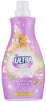 Coles+Ultra+Fabric+Conditioner+Tropical+Oasis+1+Litre