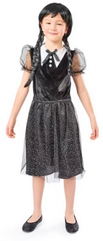2-Piece-Horror-Girl-with-Wig-Costume-Ages-8 on sale