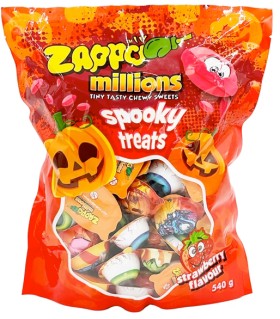 Universal+Candy+Zappo+Millions+Tiny+Tasty+Chewy+Sweets%3A+Spooky+Treats+540g