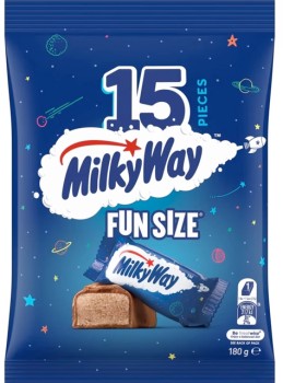 Milky+Way+15+Piece+Fun+Size+Chocolate+Party+Share+Pack+180g