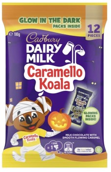 Cadbury+12+Piece+Caramello+Koala+Koala+Glow+in+the+Dark+Sharepack+180g