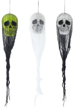 Hanging+Skull+in+Gauze+-+Assorted