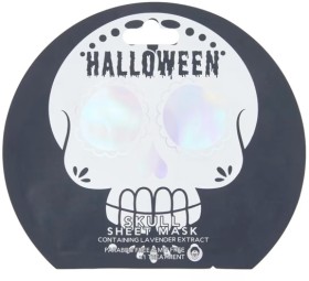 Halloween+Skull+Sheet+Mask+-+Lavender+Extract