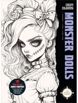 Creepy+Colouring+Monster+Dolls+-+Book