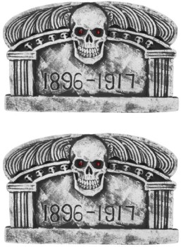 2+Pack+Foam+Tombstones
