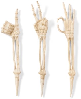 3+Piece+Skeleton+Hand+Stakes