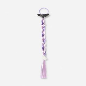 Halloween+Hair+Extension+Tie+-+Purple