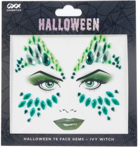 OXX+Cosmetics+76+Piece+Halloween+Face+Gems+-+Ivy+Witch