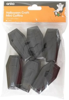 6-Pack-Halloween-Craft-Mini-Coffins on sale