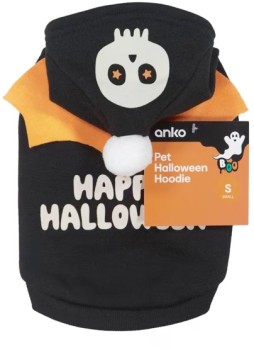 Pet+Halloween+Hoodie+-+Small%2C+Black