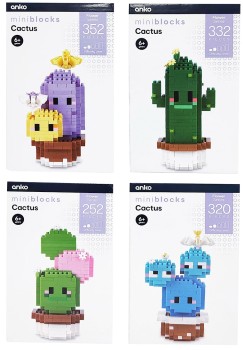 Mini-Blocks-Flower-Series-Cactus-Assorted on sale