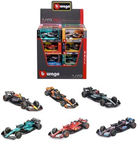 Bburago-143-Scale-Race-Formula-Vehicle-Assorted on sale