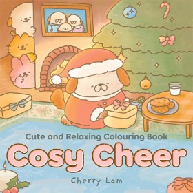Cosy-Cheer-Cute-and-Relaxing-Colouring-Book-by-Cherry-Lam-Book on sale