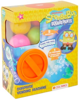 Cool-Things-SpongeBob-SquarePants-Surprise-Vending-Machine-Assorted on sale