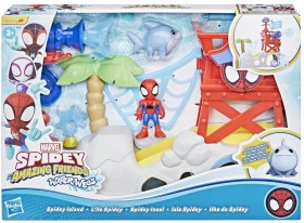 Disney+Junior+Marvel+Spidey+and+his+Amazing+Friends+Water+Webs%3A+Spidey+Island+Playset