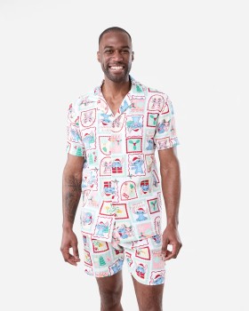 Disney-Lilo-Stitch-License-Christmas-Pyjama-Set on sale