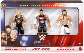 3-Pack-WWE-Main-Event-Series-Action-Figures-Assorted on sale