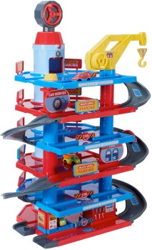 75-Piece-Multi-Storey-Garage-Play-Set on sale