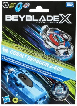 Beyblade-X-Cobalt-Dragon-2-60C-Deluxe-Left-Spin-String-Launcher-Set on sale