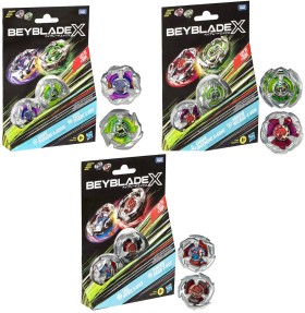 2+Pack+Beyblade+X+Set+-+Assorted