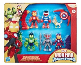 Disney-Junior-Marvel-Iron-Man-and-His-Awesome-Friends-Armored-Up-Avengers-Pack on sale