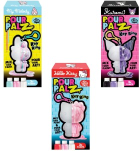 Pour+Palz+Sanrio+Hello+Kitty+Key+Ring+-+Assorted