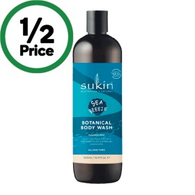 Sukin+Body+Wash+500ml