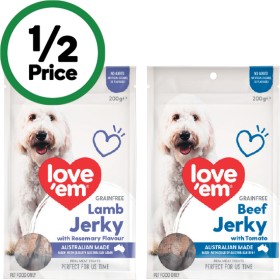 Love%26rsquo%3Bem+Jerky+Dog+Treats+200g