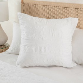 Greta+White+European+Pillowcase+by+Essentials