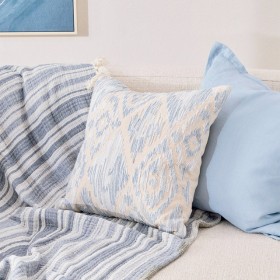 Anahita+Embroidered+Square+Cushion+by+Habitat