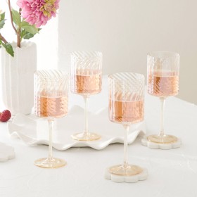 Raya+Lustre+Wine+Glass+Set+of+4+by+M.U.S.E.