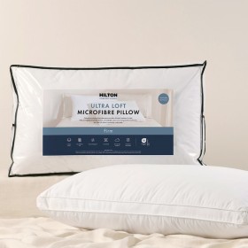 Ultra+Loft+Firm+Microfibre+Pillow+by+Hilton