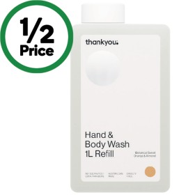 Thankyou+Hand+%26amp%3B+Body+Wash+Refill+1+Litre