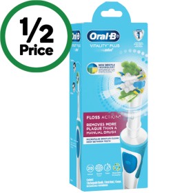 Oral-B+Vitality+Floss+Action+Clean+Electric+Toothbrush