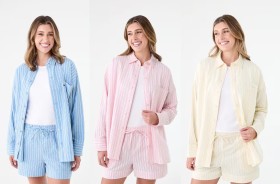 Long-Sleeve-Oversized-Seersucker-Shirt on sale