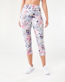 Active-Womens-Crop-Printed-Leggings on sale