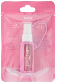 OXX+Fragrance+Summer+Solstice+Pink+Tropic+Body+Mist+20ml+-+Tropical+Flower%2C+Jasmine+and+Musk