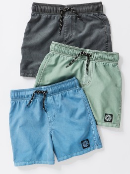 Washed+Shorts