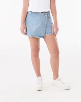 Denim+Skort