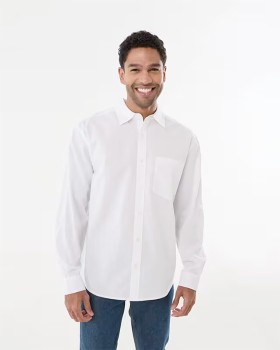 Long+Sleeve+Cotton+Linen+Shirt
