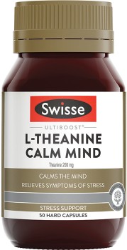 Swisse+Ultiboost+L-Theanine+Calm+Mind+50+Capsules%2A