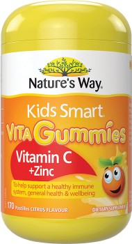 Nature%26rsquo%3Bs+Way+Kids+Smart+Vita+Gummies+Vitamin+C+%2B+Zinc+170+Pack%2A